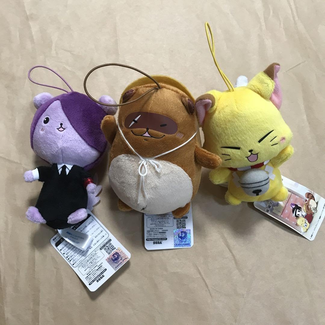 セガ 繰繰れコックリさん ぬいぐるみマスコット 全3種セット ※複数在庫有 m24350582352_1.jpg?1688993562